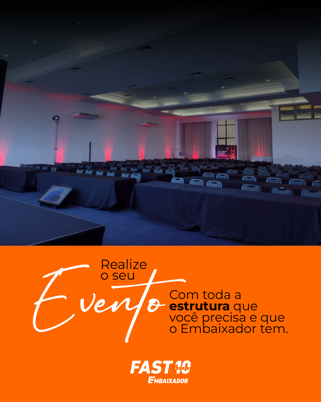Realize seu evento no Embaixador!