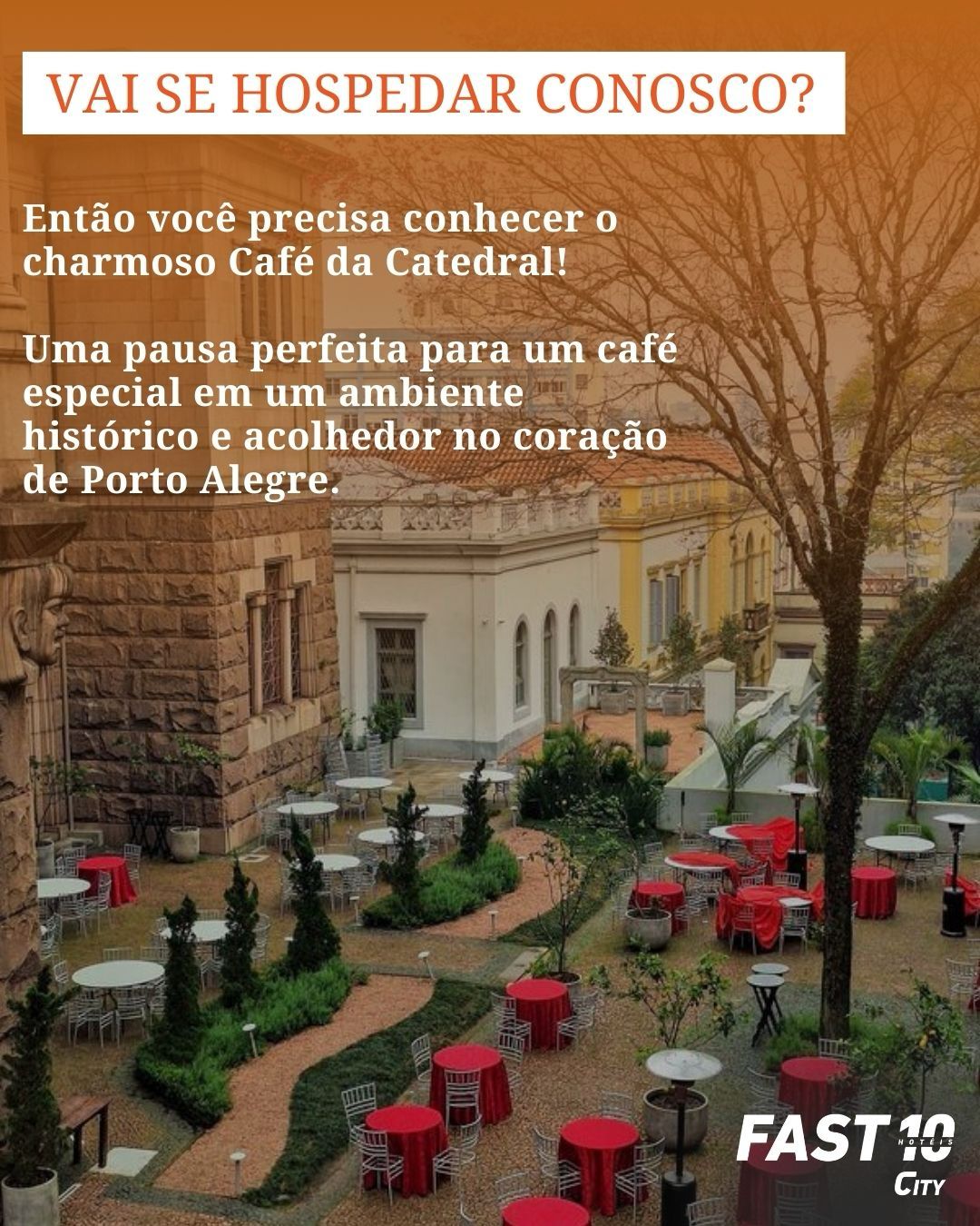 Viva uma experiência completa no centro histórico