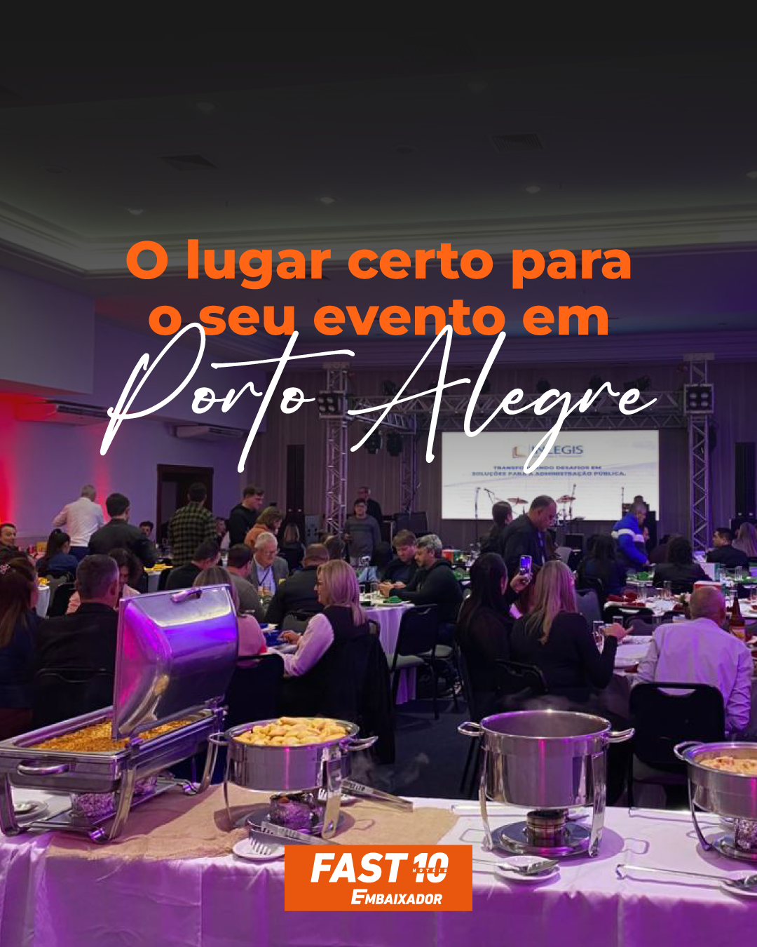 O lugar certo para transformar o seu evento em uma experiência completa em Porto Alegre