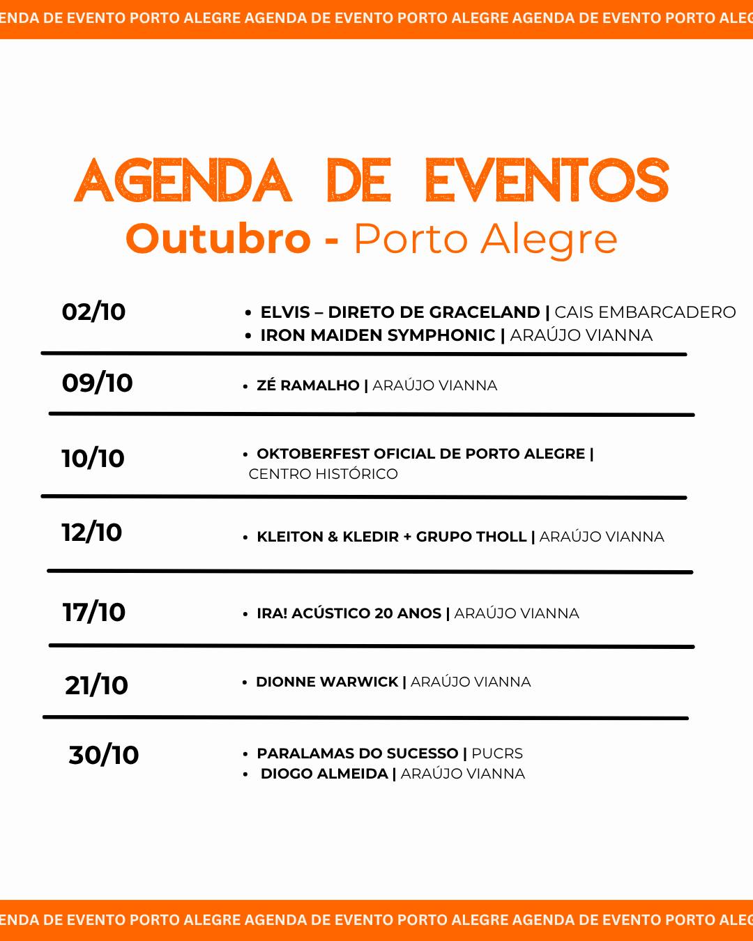 Eventos Outubro